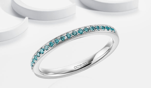 Farbige Memoire Ringe | acredo
